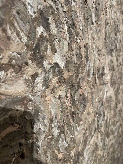 textured rock-like surface