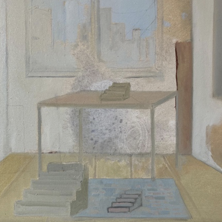 Detail of: Todman, To put in the eye, oil on canvas, no date